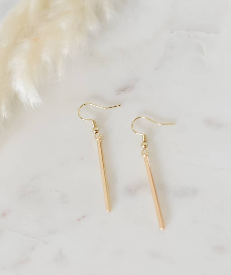 The Noelle gold plated earrings