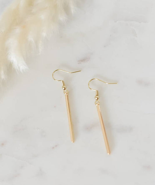 The Noelle gold plated earrings