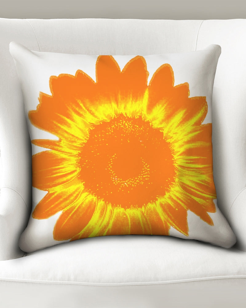 Sunflower Throw Pillow Case 20"x20"