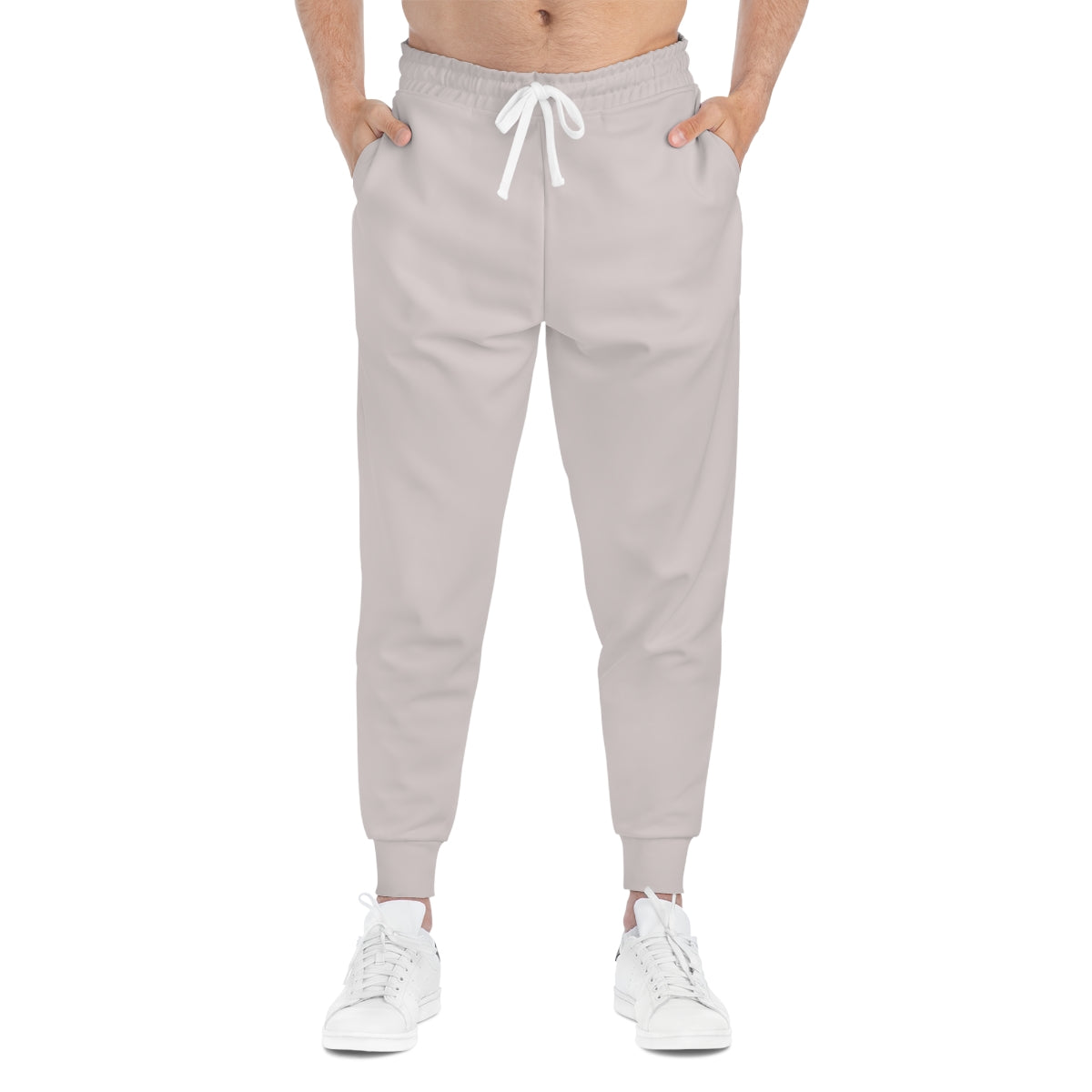 Men's Athletic Joggers in Concrete Stone